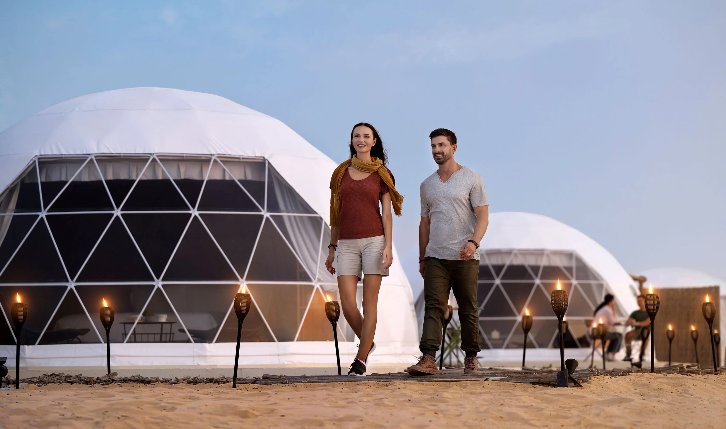 eco-friendly dome tents